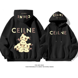 人気爆発可愛ポピュラーカートゥーンプリント柄ファッションパーカー