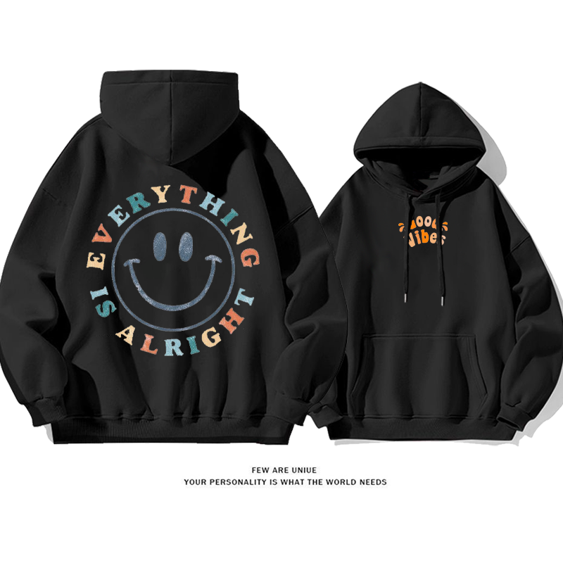 超人気ファッション笑顔です小衆の設計 カジュアルゆったりしていてパーカー