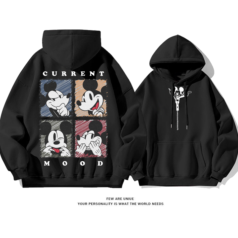 人気商品カジュアルいたずらです小衆の設計ゆったりしていて純粋な綿素材パーカー