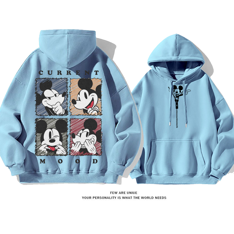 人気商品カジュアルいたずらです小衆の設計ゆったりしていて純粋な綿素材パーカー