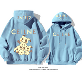 人気爆発可愛ポピュラーカートゥーンプリント柄ファッションパーカー