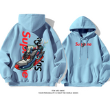 トレンドブランド 人気爆発カジュアル ファッションストリートユニークパーカー