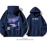 カジュアル小衆の設計アドバンスド デザイン性ですゆったりしていて 純粋な綿素材パーカー