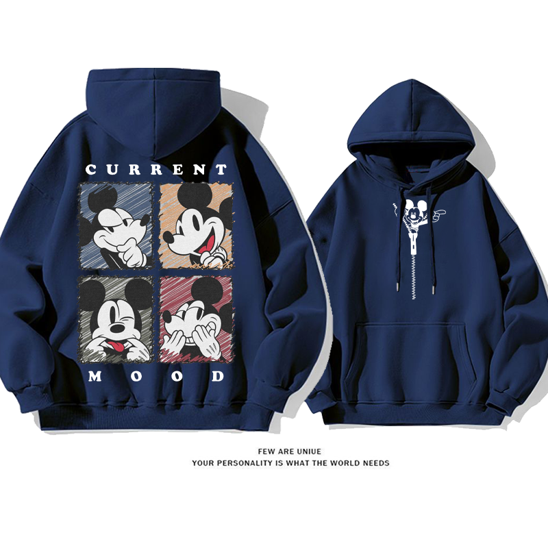 人気商品カジュアルいたずらです小衆の設計ゆったりしていて純粋な綿素材パーカー