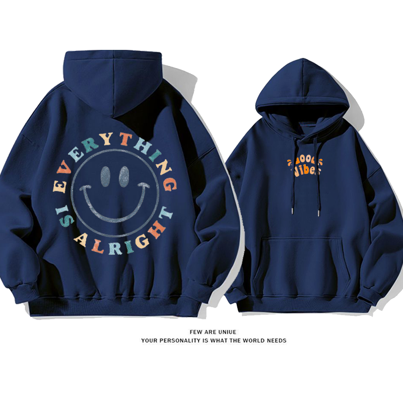 超人気ファッション笑顔です小衆の設計 カジュアルゆったりしていてパーカー