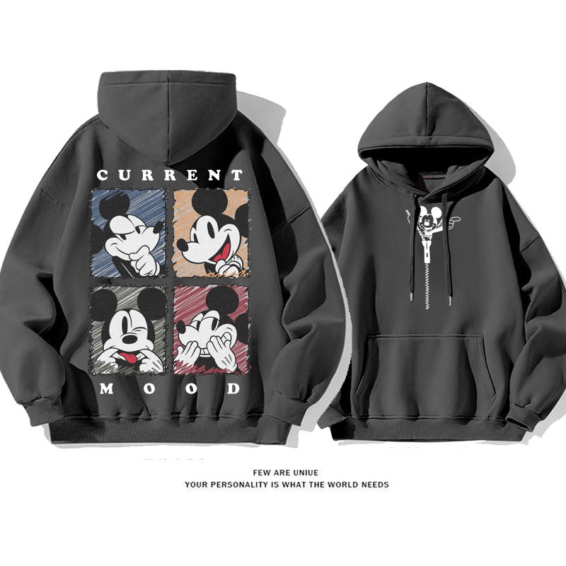 人気商品カジュアルいたずらです小衆の設計ゆったりしていて純粋な綿素材パーカー