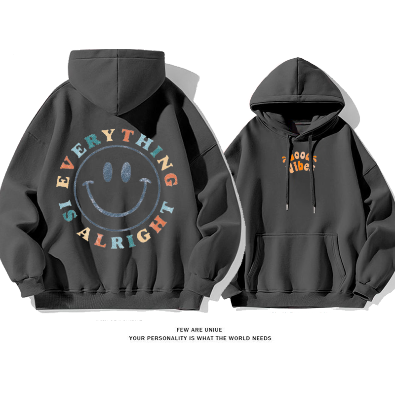 超人気ファッション笑顔です小衆の設計 カジュアルゆったりしていてパーカー