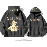 人気爆発可愛ポピュラーカートゥーンプリント柄ファッションパーカー