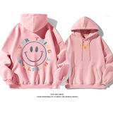 超人気ファッション笑顔です小衆の設計 カジュアルゆったりしていてパーカー