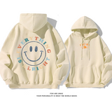 超人気ファッション笑顔です小衆の設計 カジュアルゆったりしていてパーカー