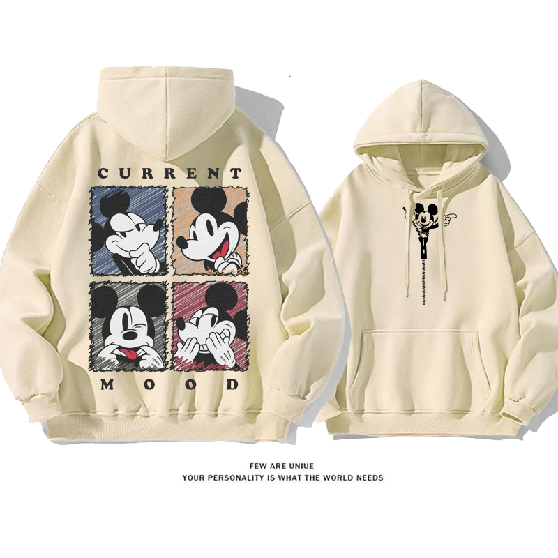 人気商品カジュアルいたずらです小衆の設計ゆったりしていて純粋な綿素材パーカー