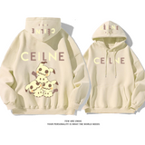 人気爆発可愛ポピュラーカートゥーンプリント柄ファッションパーカー