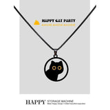 小さな黒猫 INS ペンダント