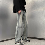 高品質 ハイストリートスタイル カジュアル ジーンズ