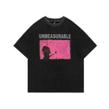 アメリカンファッション UNMEASURABLE トレンドブランド 半袖シャツ