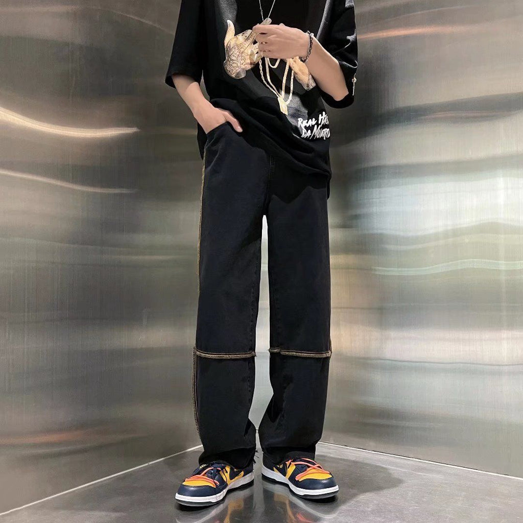 ユニークなデザイン カジュアル ジーンズ