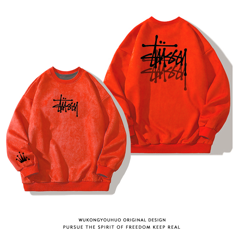 ファッションシンプル欧風ブランド【logo】トレーナー