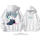 カジュアルアドバンスドゆったりしていて純粋な綿素材パーカー