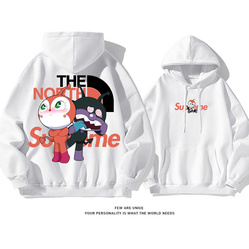 人気商品カートゥーン可愛いプリント柄パーカー