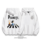 カジュアル ヒップホップ風ストリートカートゥーンパーカー