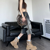 夏の良い選択 超カッコイイ ハイストリートスタイル ダメージデニムパンツ