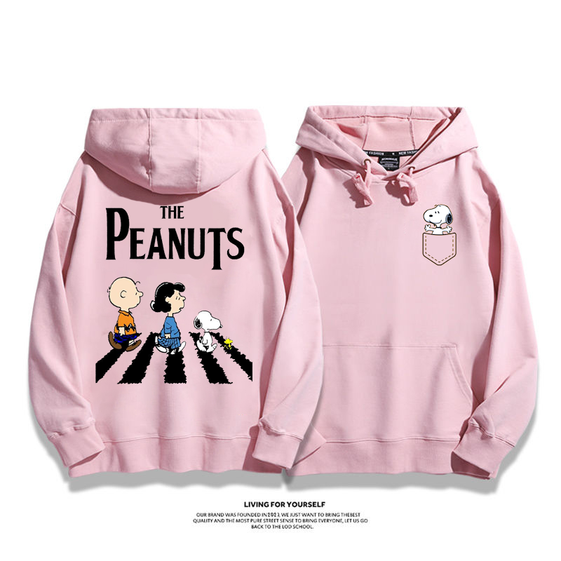 カジュアル ヒップホップ風ストリートカートゥーンパーカー