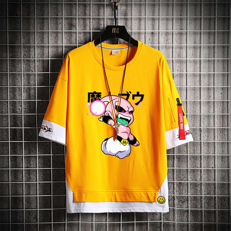 カジュアル カートゥーンストリート半袖シャツ