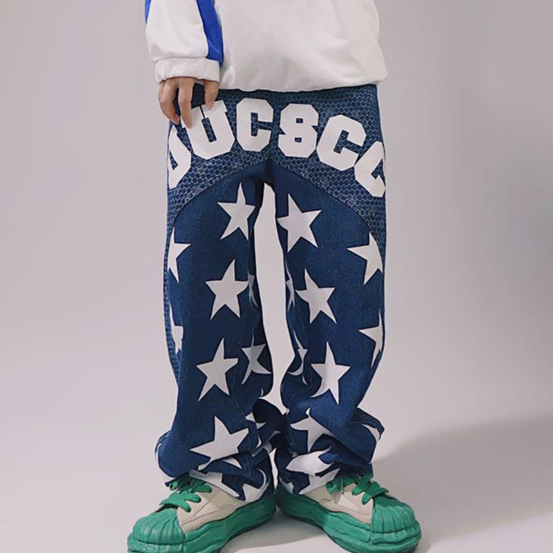 OVERSIZE アメリカンストリートスタイル 超カッコイイ ジーンズ