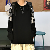 カシューナッツの花 アメリカンスタイル カジュアル 长袖Tシャツ