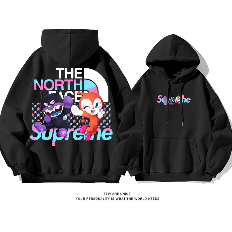 ファッション超カッコイイカートゥーンプリント柄パーカー