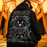 Oversize リトルベア カップル フード付きパーカー