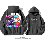 ファッション超カッコイイカートゥーンプリント柄パーカー