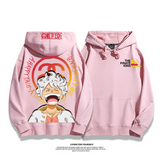 人気の製品 笑う人 プリント柄フード付きパーカー