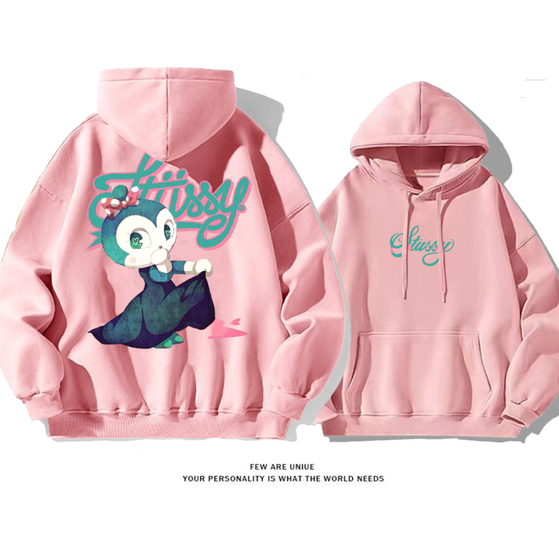 カジュアルアドバンスドゆったりしていて純粋な綿素材パーカー