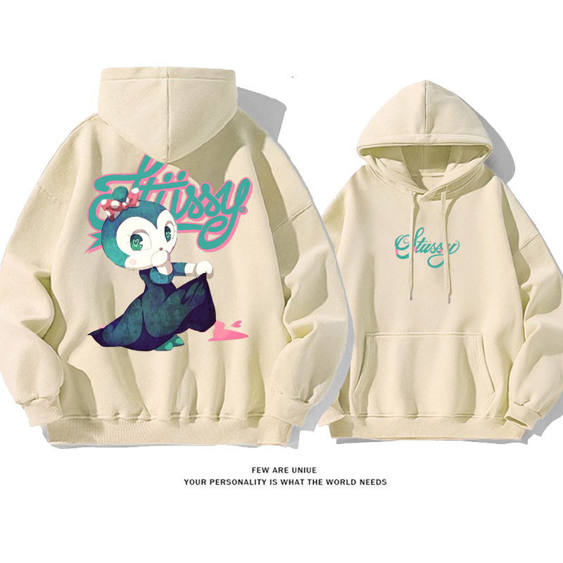 カジュアルアドバンスドゆったりしていて純粋な綿素材パーカー