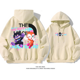 ファッション超カッコイイカートゥーンプリント柄パーカー