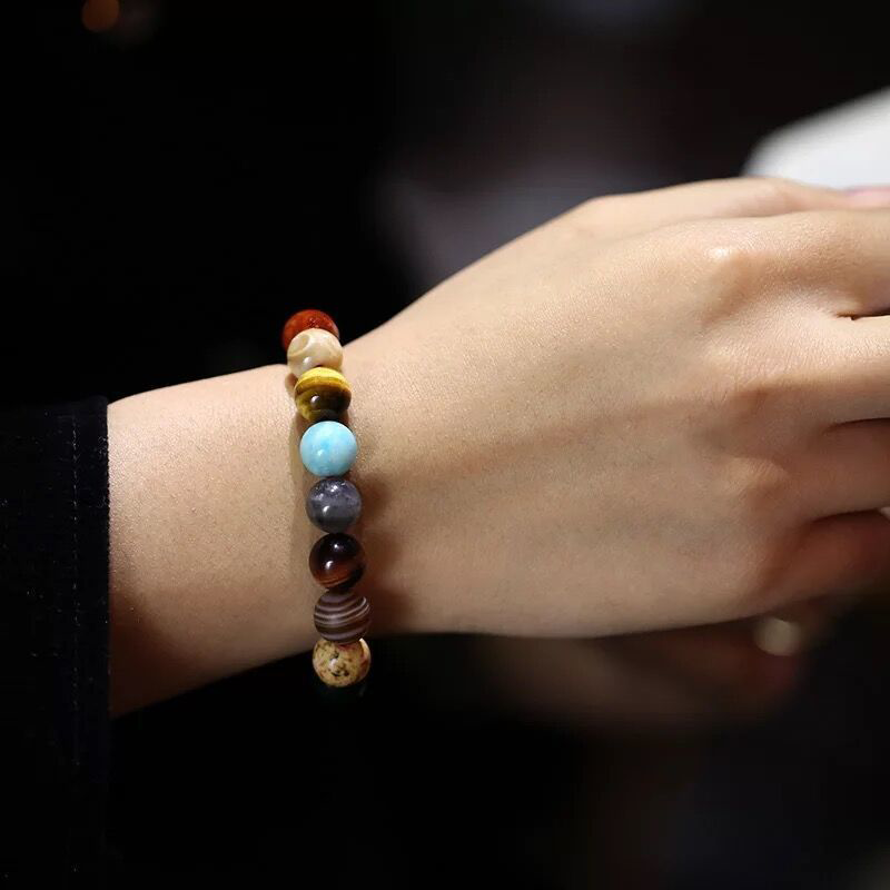 INS大人气  ユニークなデザイン  八大惑星  ファッション  チェーン