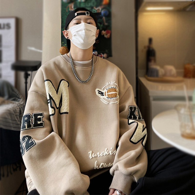 人気爆発 カジュアル 韓国ファッション 长袖Tシャツ