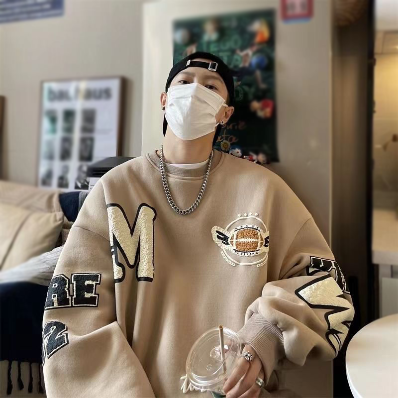 人気爆発 カジュアル 韓国ファッション 长袖Tシャツ