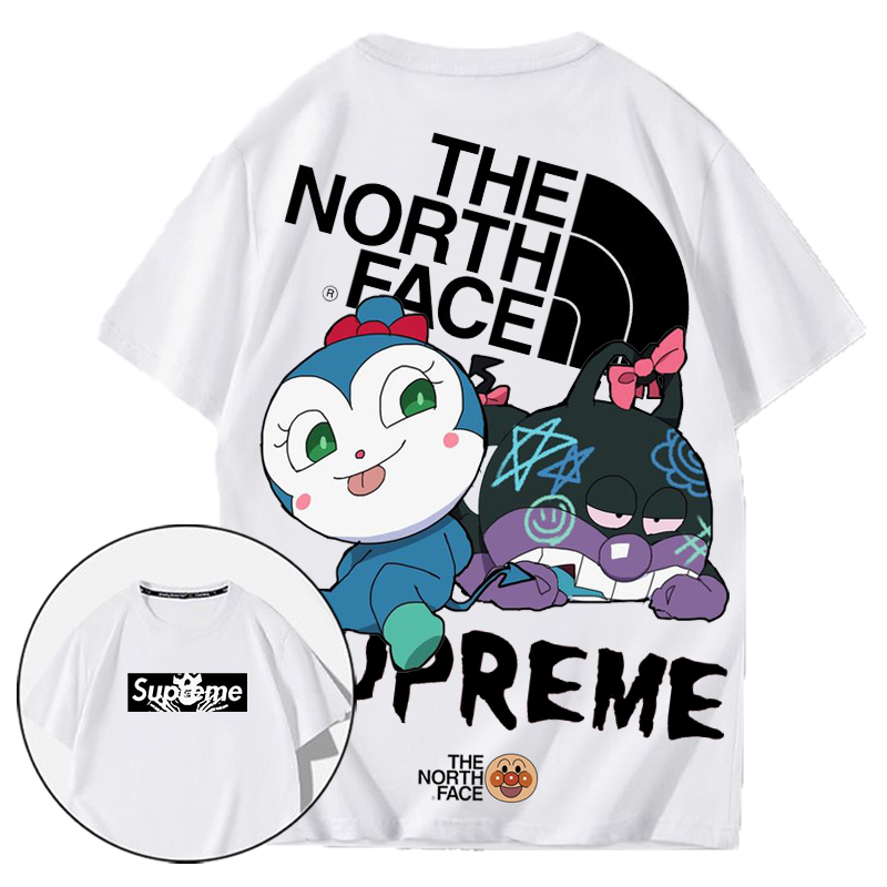 人気のトレンディーなアニメキャラクターがいじめたり遊んだりする高級プリント半袖