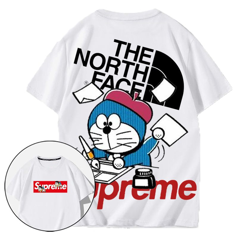 人気デザインアニメキャラクター描き下ろしコミックプリント半袖