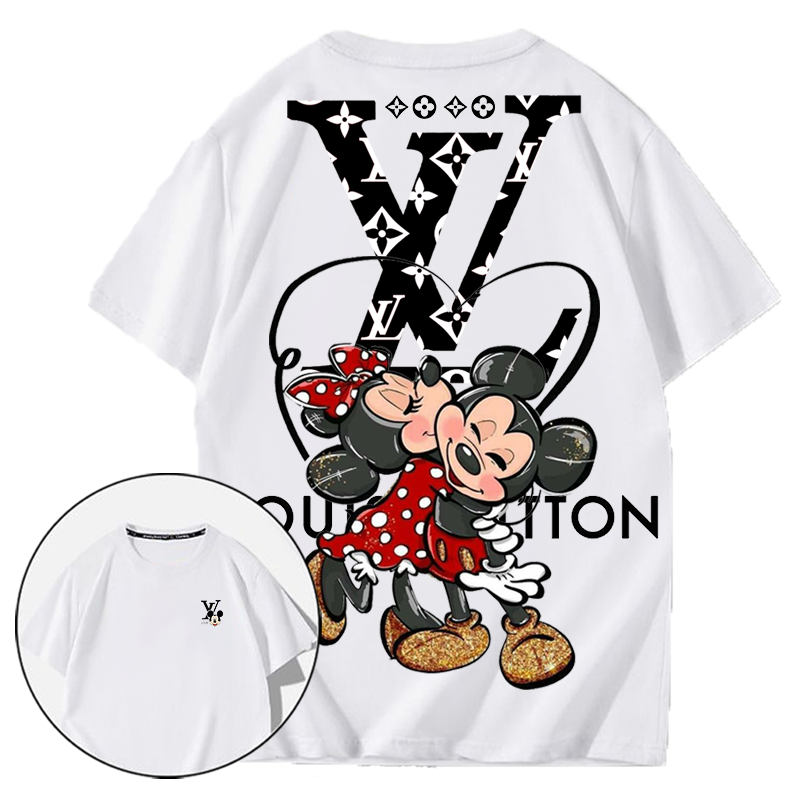 人気のクールなアニメキャラクターのラブキスプレミアムプリント半袖