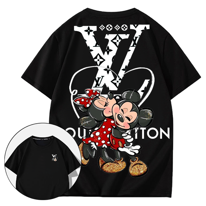 人気のクールなアニメキャラクターのラブキスプレミアムプリント半袖