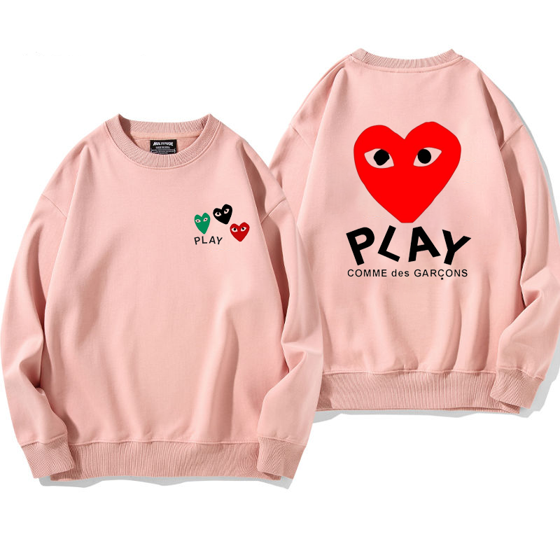 超人気ポピュラーゆったりしていてフードなしパーカー