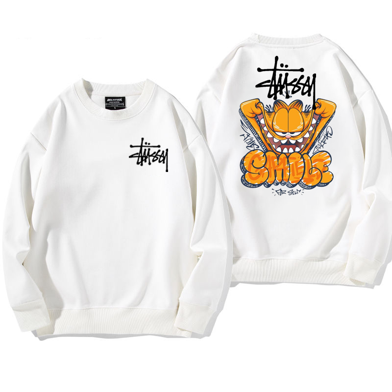 人気爆発小衆の設計ネコ匹カートゥーンフードなしパーカー