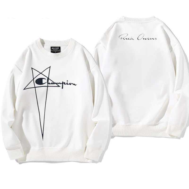 人気爆発ins映えポピュラー超カッコイイシンプルな設計フードなしパーカー