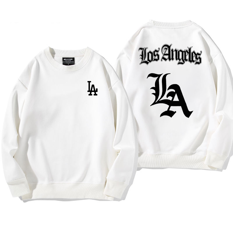 超人気ストリート超カッコイイプリント柄ポピュラーフードなしパーカー