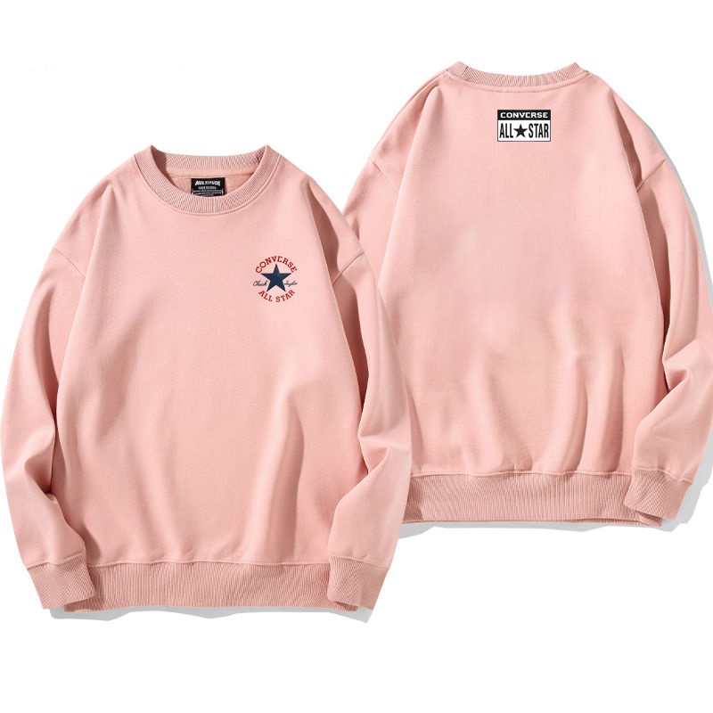 ins映えカジュアルミニマルなデザインフードなしパーカー