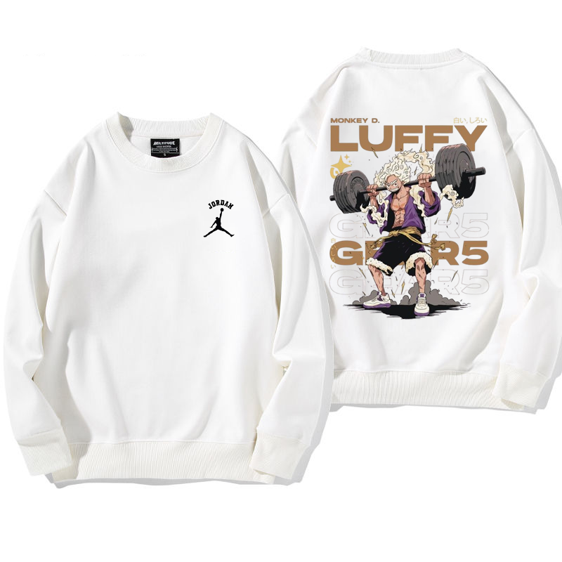 カジュアル超人気白髪の男アニメのフードなしパーカー