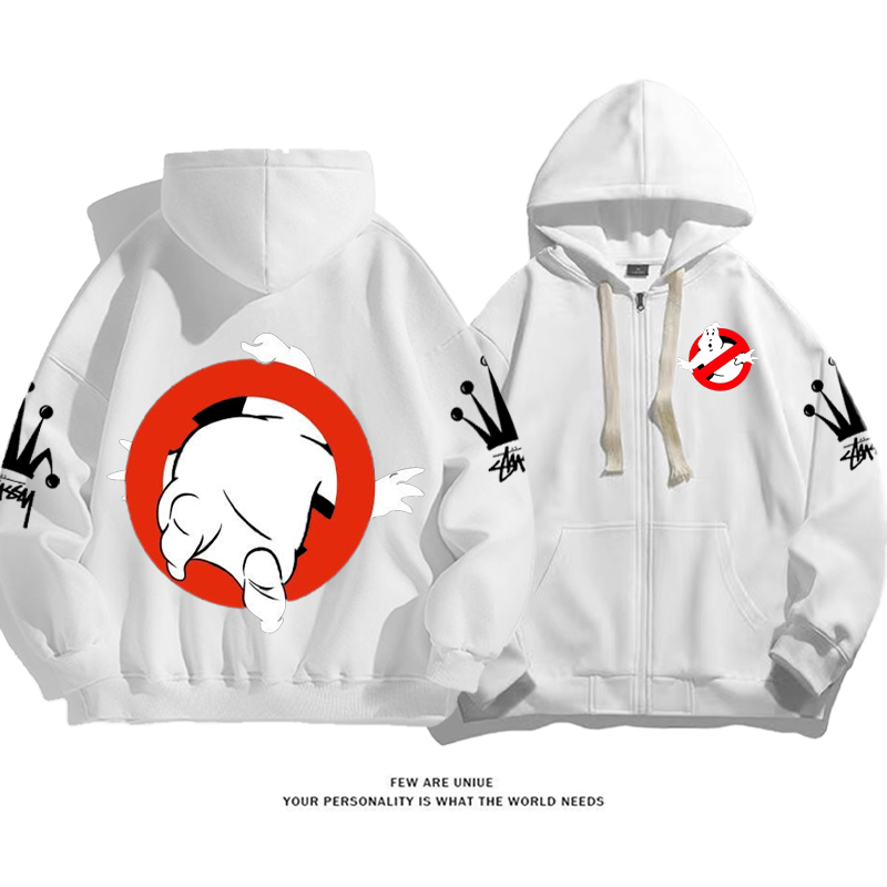 ユニークなデザイン 禁止標識 カーディガントレーナー